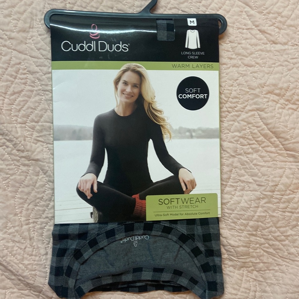 Cuddleduds long sleeve size M